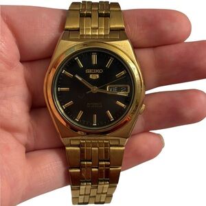 Seiko Series 5 Automatic Watch Stainless Steel Preowned 7S26